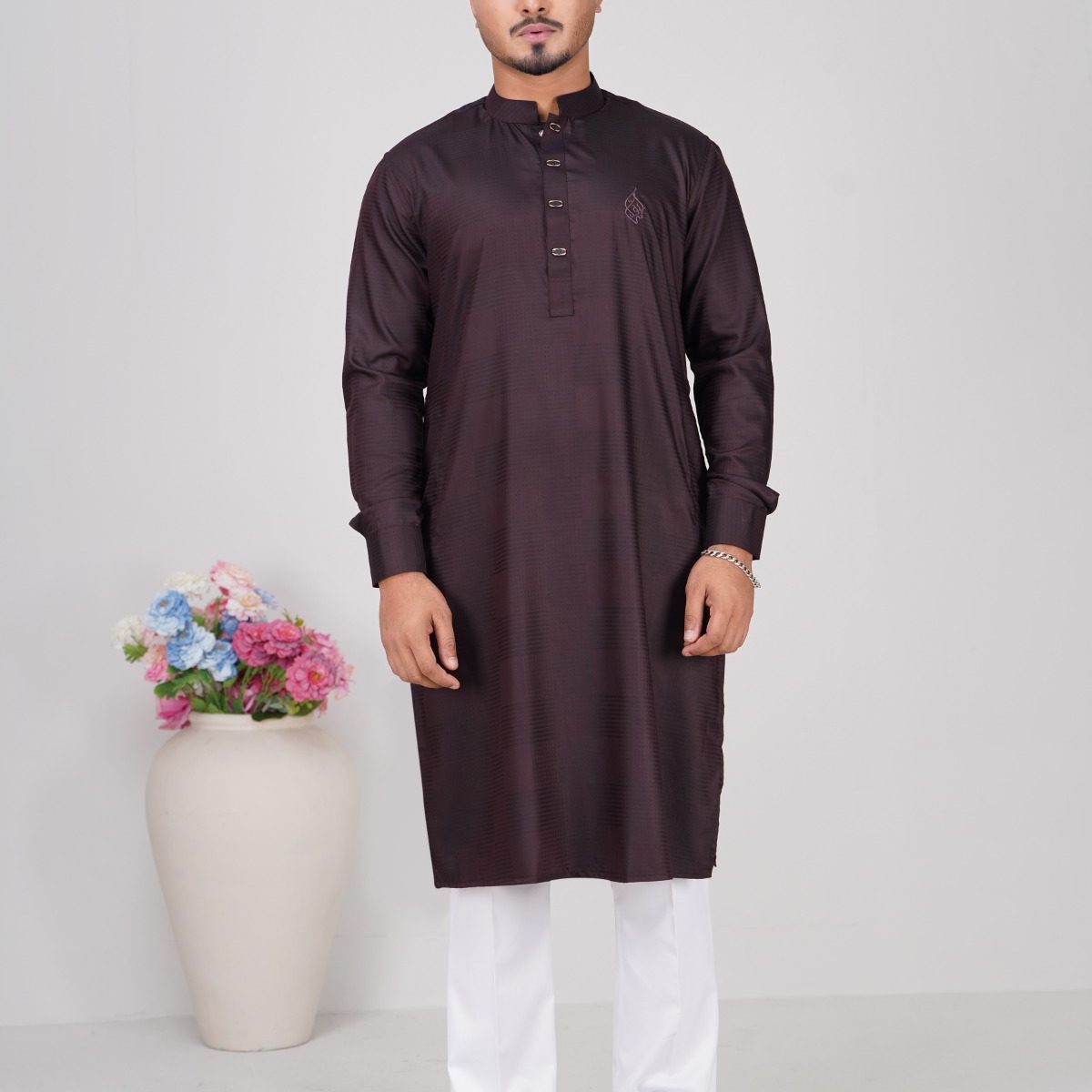 ELEGANT BAMBOO COTTON PANJABI CODE-BC05