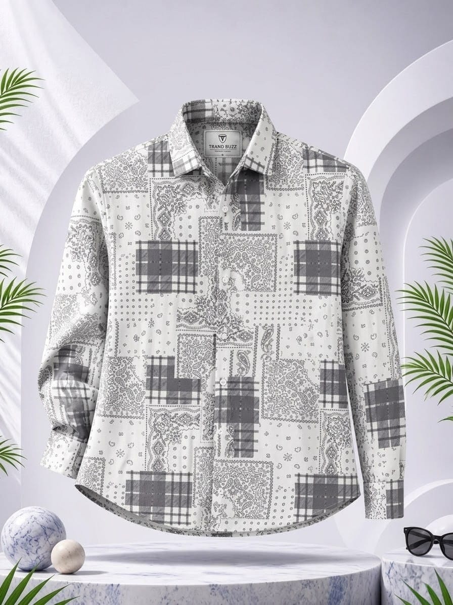 LUXURY PRINT SHIRT CODE-PS01