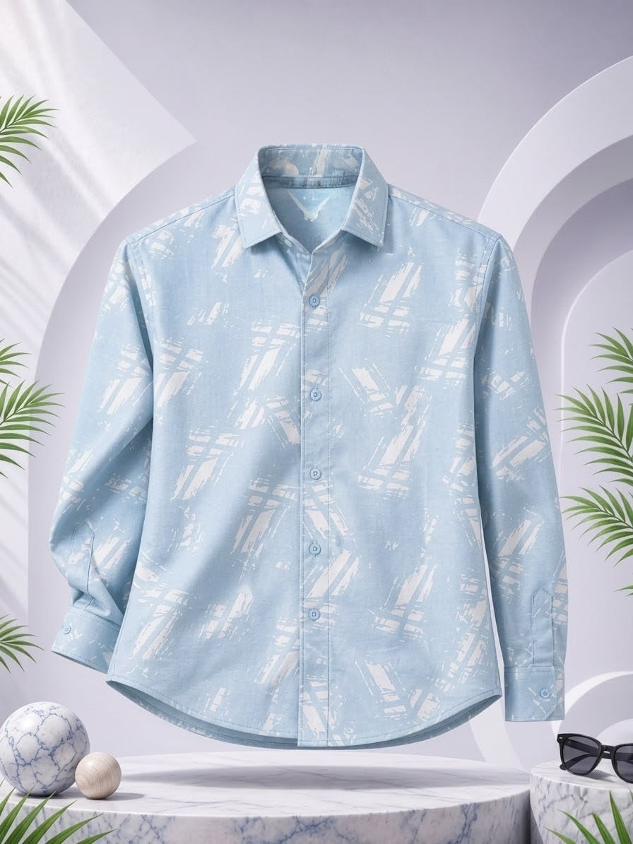 LUXURY PRINT SHIRT CODE-PS03