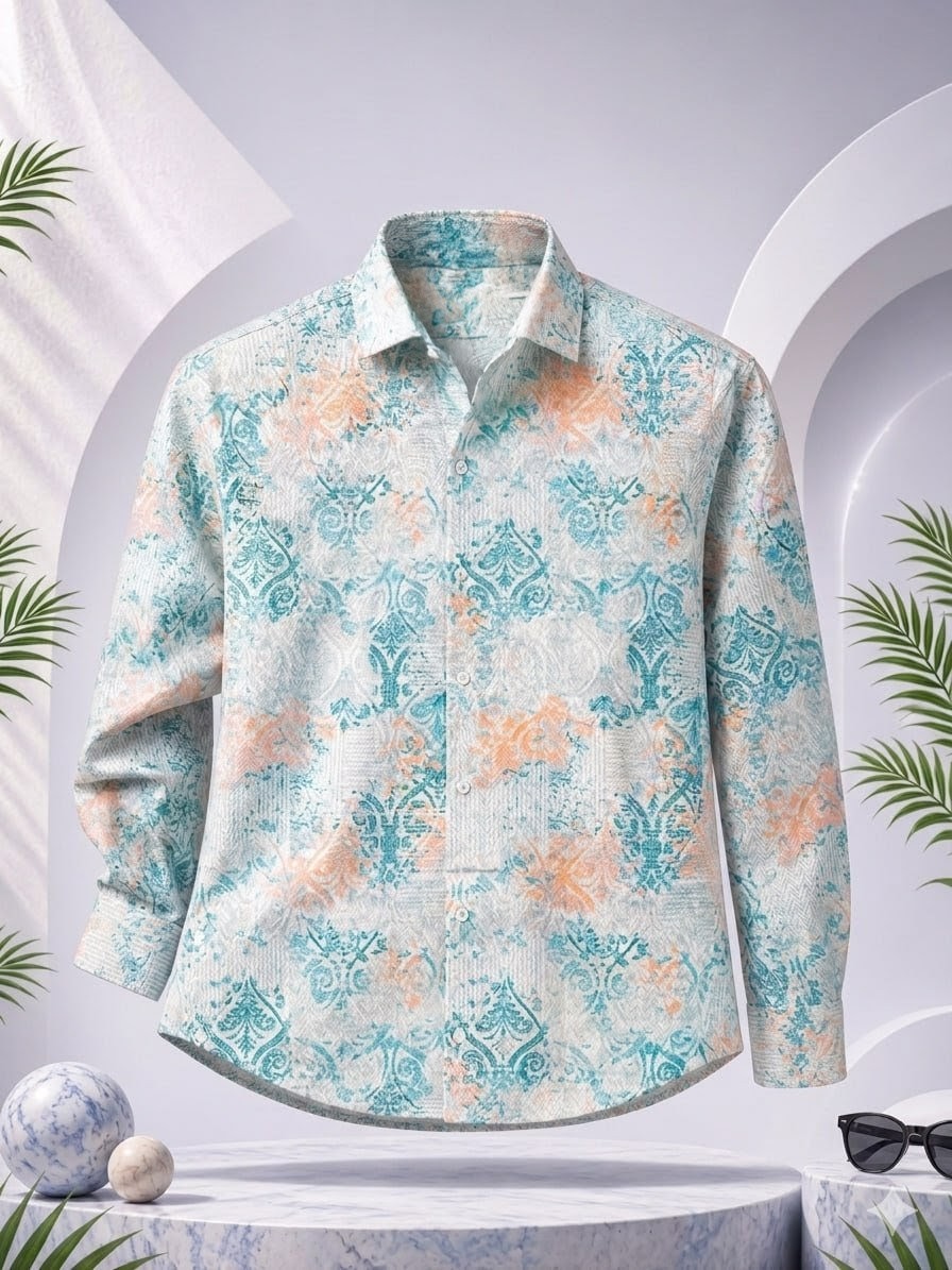 LUXURY PRINT SHIRT CODE-PS06