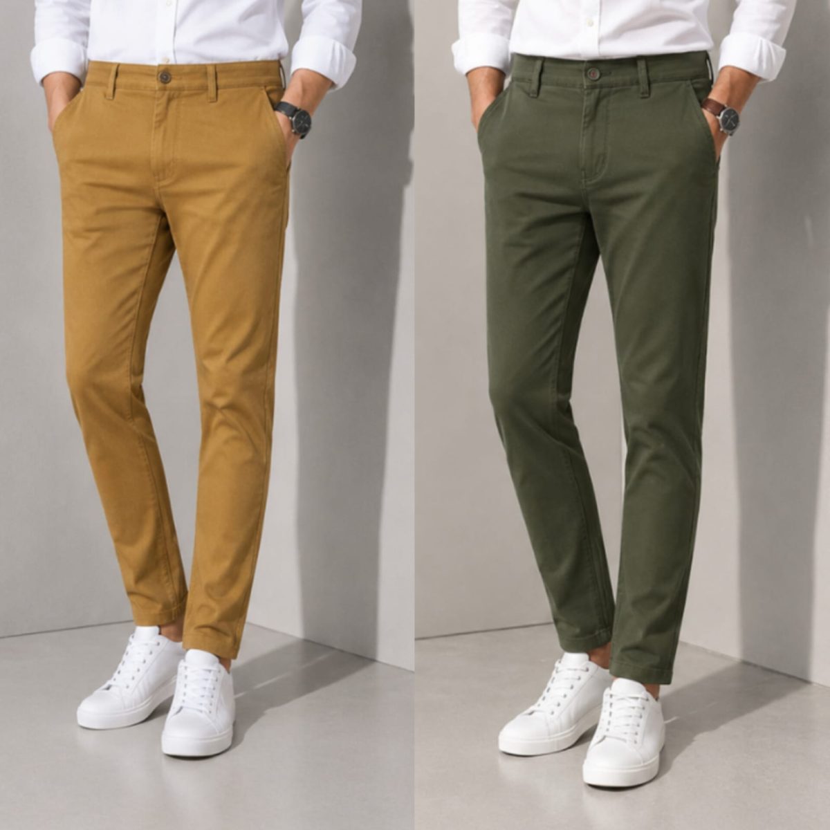 KHAKI & OLIVE COLOR